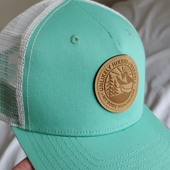 Merrell Green hiking Truckets Mesh Hat - Picture 9 of 10